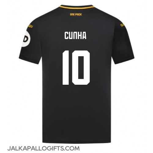 Wolves Matheus Cunha #10 Vieraspaita 2024-25 Lyhythihainen